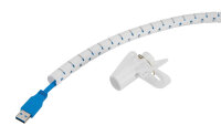 Neomounts Kabelspirale 200x1,5cm 1-3Kabel weiß
