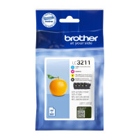 Patrone Brother LC-3211VAL Farbtintenset