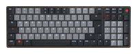 CHERRY KW 550 MX LP Wireless Tastatur DE MX rot TKL 96% sw