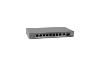 LevelOne PoE+Switch 8xGE PoE/1xGE/1xSFP 120W unmanag.Plastik