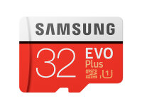 32GB Samsung EVOPlus microSDHC