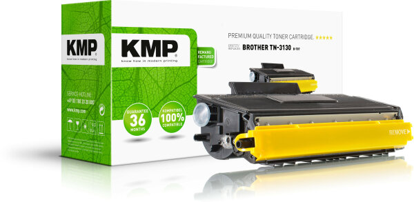 KMP Toner Brother TN-3130/TN3130 black 3500 S. B-T87 remanufactured