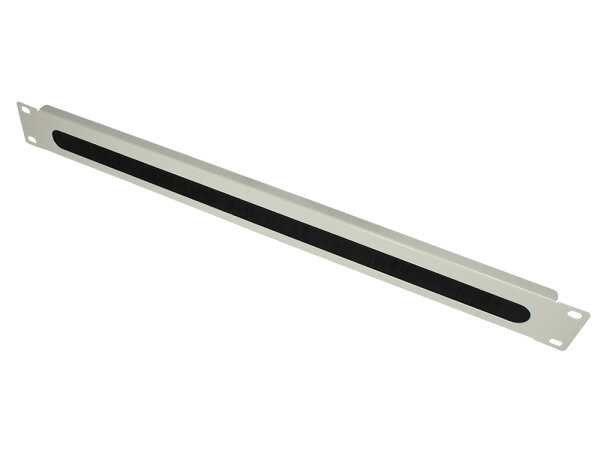 Good Connections 19" Kabeldurchführung 1HE lichtgrau