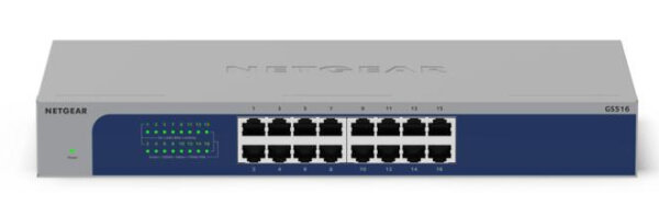 NETGEAR Switch 16x GE GS516-300EUS 1GB unmanaged