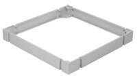 EFB PEL Sockel für 800x1000mm, H=100mm, voll, RAL7035
