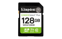 SD Card 128GB Kingston SDXC Canvas Plus Gen3 C10 retail