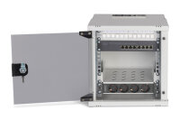 DIGITUS Netzwerk-Set 254 mm (10") - 6HE, 312x300 mm...