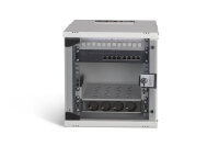 DIGITUS Netzwerk-Set 254 mm (10") - 6HE, 312x300 mm (BxT) gr