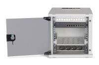 DIGITUS Netzwerk-Set 254 mm (10") - 6HE, 312x300 mm (BxT) gr