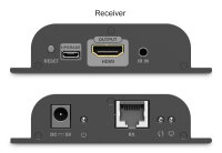 DIGITUS HDMI IP Receiver 4K/60Hz schwarz