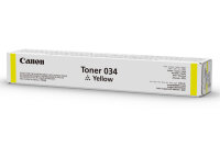Toner Canon 034 Y            yellow             7300 Seiten