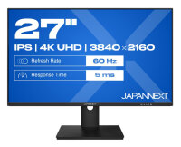 JAPANNEXT 68,6cm JN-IPS270UHD60F         16:9 HDMI/DP   UHD