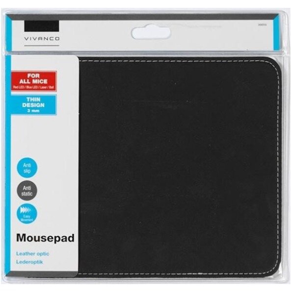 Vivanco Mousepad Lederoptik