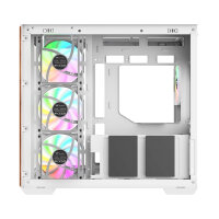 Geh Thermaltake View 380 WS Midi Tower  "ARGB Snow"    White retail