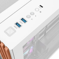 Geh Thermaltake View 380 WS Midi Tower  "ARGB Snow"    White retail