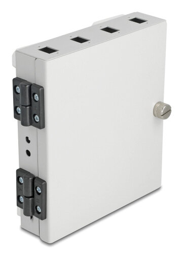 DELOCK LWL Wandbox für 4x SC Simplex / LC Duplex Adapter