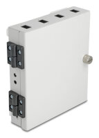 DELOCK LWL Wandbox für 4x SC Simplex / LC Duplex...