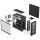 FRACTAL DESIGN Geh Pop 2 Air Black TG RGB
