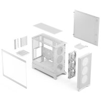 FRACTAL DESIGN Geh Pop 2 Air White TG RGB