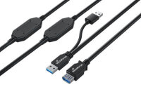 MediaRange Aktives USB-Verlängerungskabel, USB 3.0,...