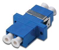 DIGITUS LWL Kupplung LC->LC Singlemode Duplex OS2 blau...