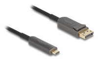 DELOCK Aktives Optisches Kabel USB-C -> DisplayPort...