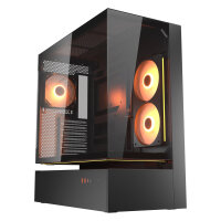 COUGAR Gehäuse Midi-Tower CFV235, ARGB, Glas, Schwarz