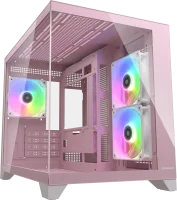 COUGAR Gehäuse Mini-Tower FV150, ARGB, Pink