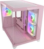 COUGAR Gehäuse Mini-Tower FV150, ARGB, Pink