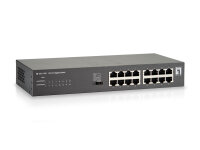 LevelOne Switch 16xGE +4-Mode Dip       19"...