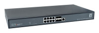 LevelOne Switch  8x10GE/4x10GSFP+             19"...