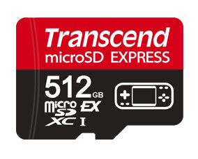 SD microSD Card 512GB Transcend SD-Express PCIe USD710S