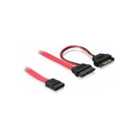 DELOCK SATA-Kabel Slim 13pin -> SATA 7pin +SATA 15pin...