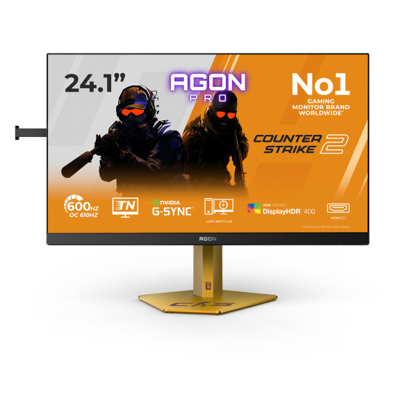 AOC 61,2cm (24,1") CS24A 16:09 2xHDMI+DP+USB  orange/red/bk