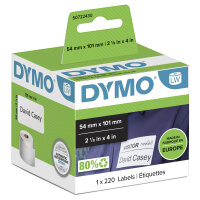 DYMO LW-Versand-/Namensschild-Etiketten 54x101mm 220St/Rolle