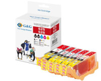 G&G Druckerpatronen 5er Set für Canon...