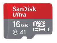 16GB SanDisk Ultra mSDHC Kit