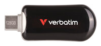 USB-Stick 128GB Verbatim 3.2 Typ C Plectra Flash Drive black
