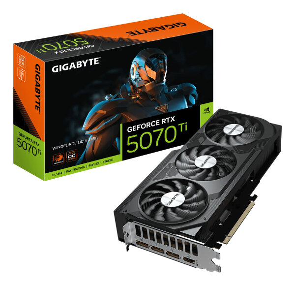 Gigabyte RTX5070 Ti Windforce OC V2 16GB GDDR7