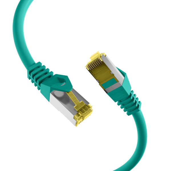 EFB RJ45 Patchkabel Cat.6A S/FTP LSZH Cat.7 Rohkabel grün