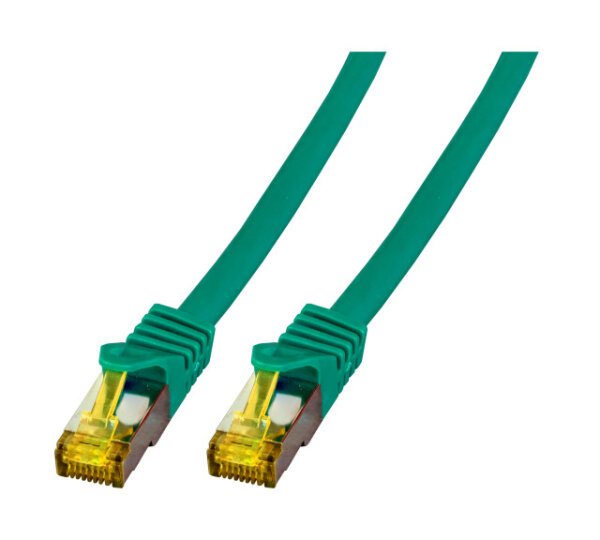 EFB RJ45 Patchkabel S/FTP Cat.6A LSZH Cat.7 Rohk. 1.50m grün