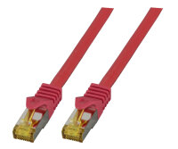 EFB RJ45 Patchkabel S/FTP Cat.6A LSZH Cat.7 Rohk. 1.50m rot