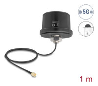 DELOCK 5G LTE GNSS WiFi 6 Antenne SMA Stecker 1,9-3,3dBi