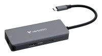 USB-C Verbatim Essentials Multiport HUB 6-Port with RJ45