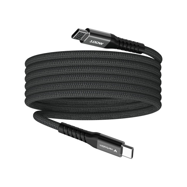 Verbatim Sync & Charge USB-C to USB-C 100W Magn. 120cm Black