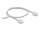 DELOCK RJ45 Netzwerkkabel Cat.6 UTP Ultra Slim 0,5 m grau