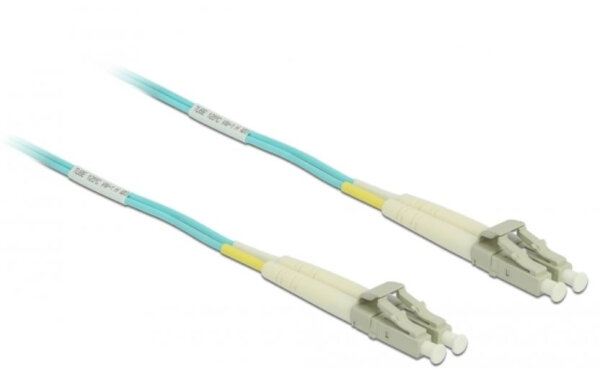 DELOCK Kabel LWL LC > LC Multimode OM3 0,5m