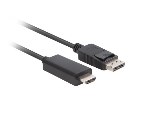LANBERG Displayport (M)V1.1->HDMI(M) Kabel 5,0m schwarz