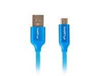 LANBERG USB Micro(M)->USB-A(M) 2.0 Kabel 1,8m PREMIUM...