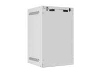 LANBERG 10"  9U 280x310 Wandgehäuse Metalltür (FlatPack) gr